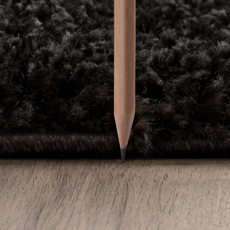 Upscale Shag Modern & Contemporary Abstract Indoor Area Rug