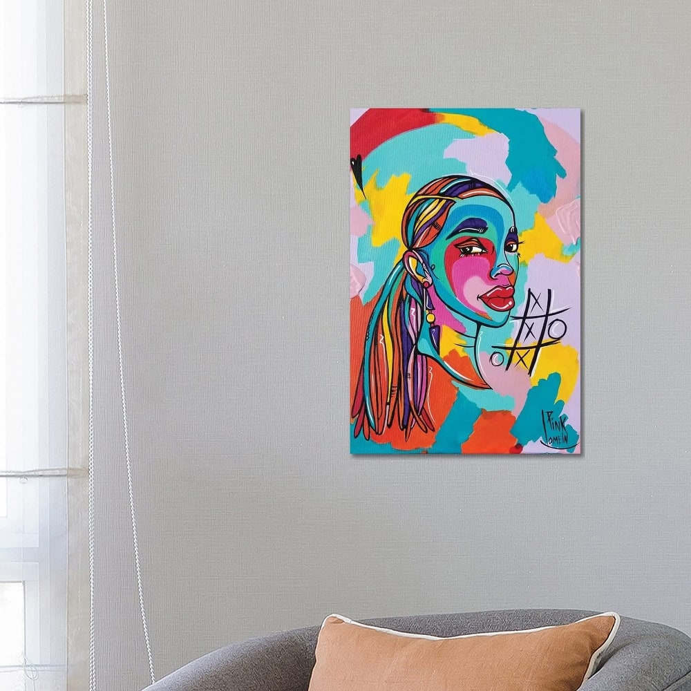 iCanvas "Houston" by Pinklomein Canvas Print