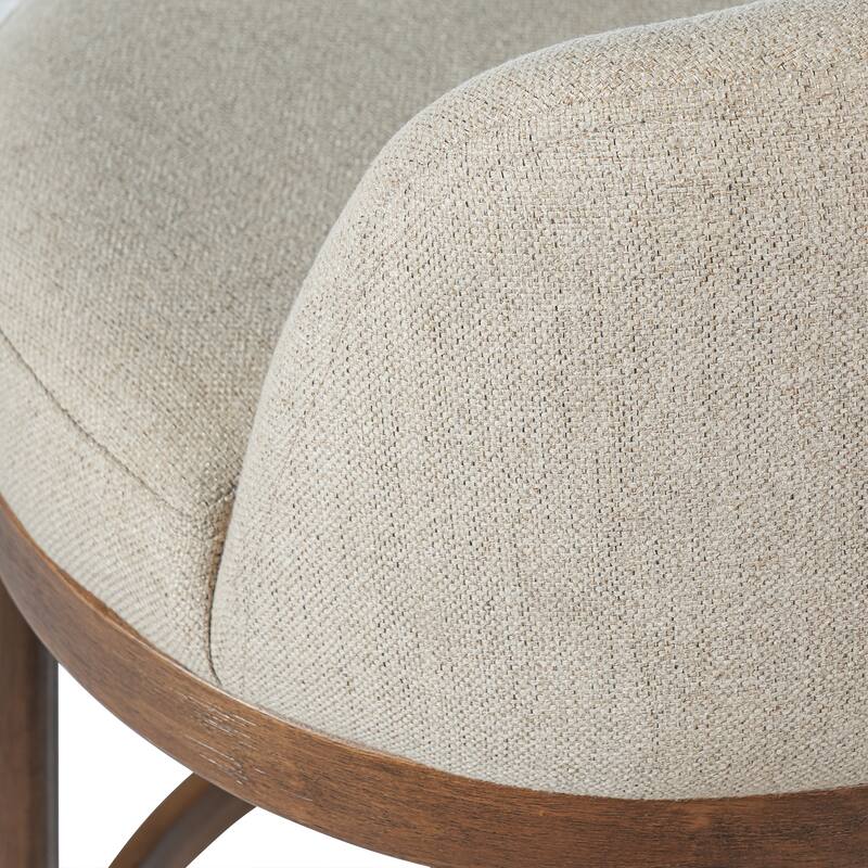 Christopher Knight Home - Chole Modern Wooden Upholstered Counter Stool