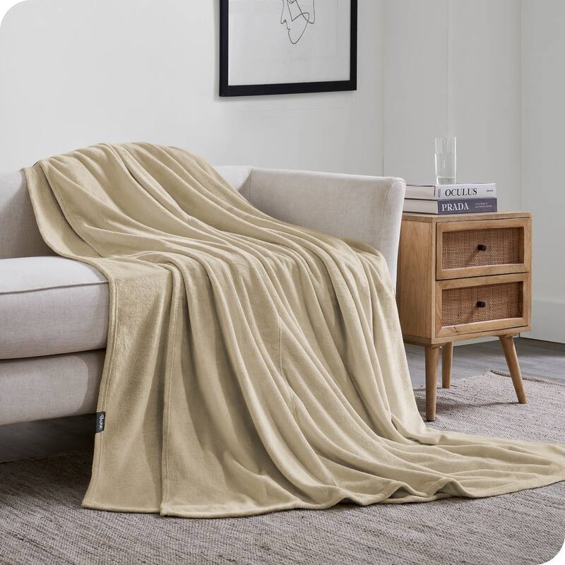Bare Home Microplush Fleece Blanket - Ultra-Soft - Cozy Fuzzy Warm