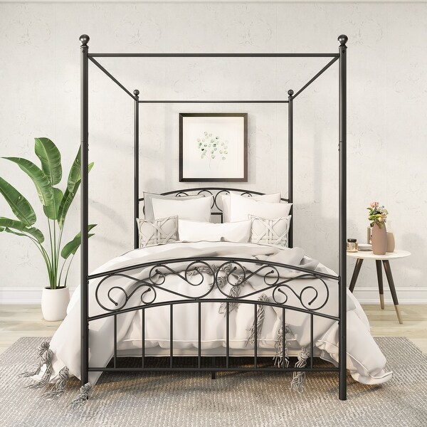 dreams black metal bed frame