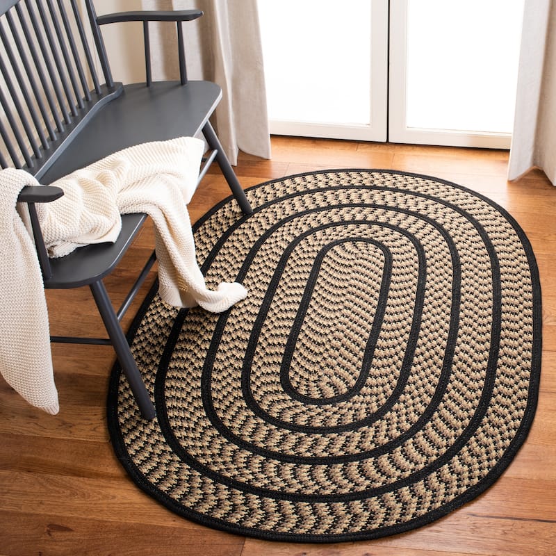 SAFAVIEH, Handmade Braided Jinela Country Rug