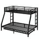 preview thumbnail 29 of 51, Metal Bunk Bed with Twin Size Trundle