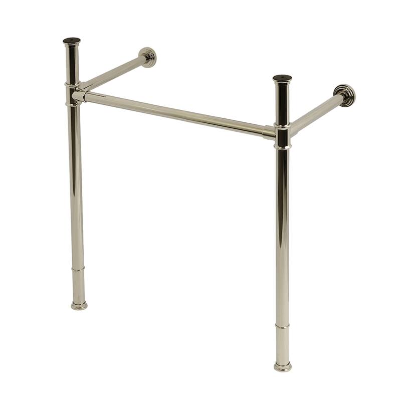 Kingston Brass Fauceture Stainless Steel Console Sink Legs - Polished Nickel