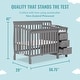 preview thumbnail 3 of 4, Dream On Me Jayden 4-in-1 Mini Convertible Crib and Changer
