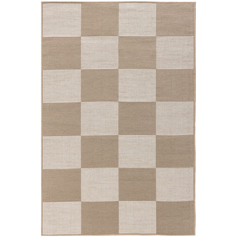 Nourison Washable Modern Jute Indoor Geometric Area Rug - 3' 11" x 5' 11" - Ivory/Natural - Rectangle