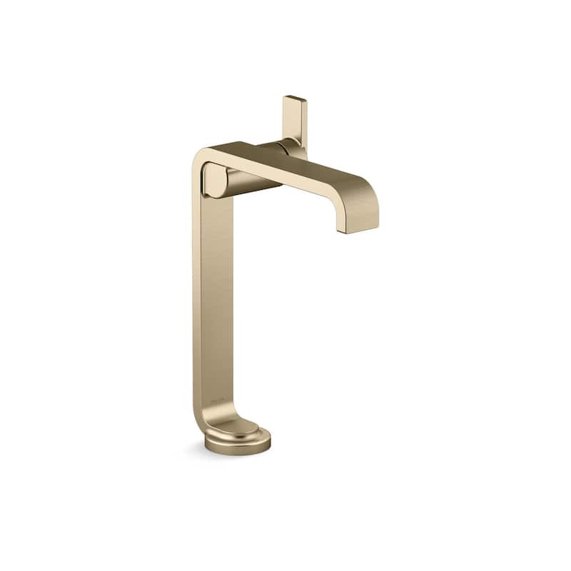 Kallista P34233-00 Guise Collection 1.2 GPM Vessel Single Hole - Brushed French Gold