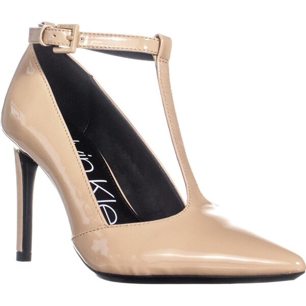 Calvin klein t strap heels