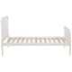 preview thumbnail 11 of 10, Jones Traditional Wood Twin Open Frame Bed