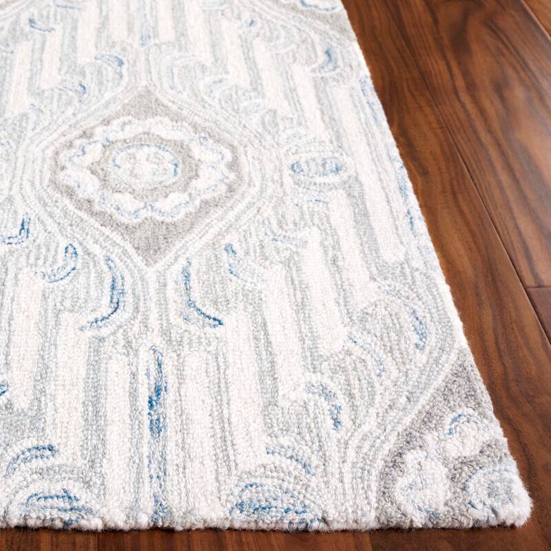 SAFAVIEH Handmade Pine Rania Contemporary Wool Rug