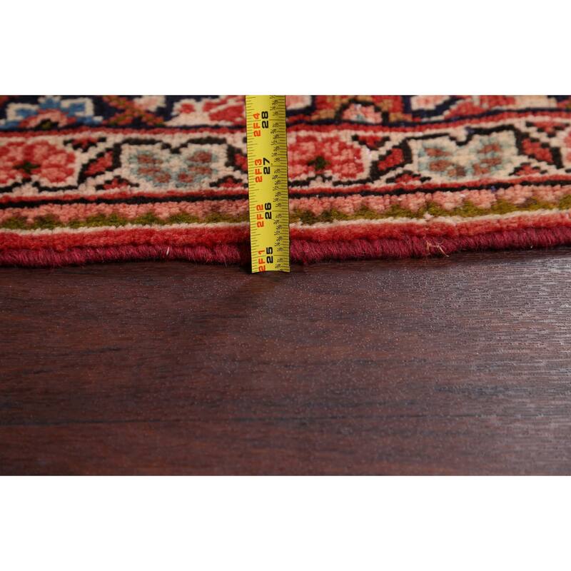 Geometric Mahal Persian Area Rug Wool Handmade Living Room Carpet - 6'6" x 10'3"