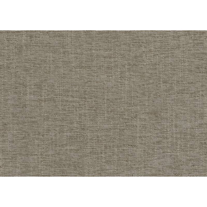 Traditional Classic Brown Dinng Chair Set of 2 Beige Fabric Upholstered Nailhead Trim Wooden Dining Room Furniture