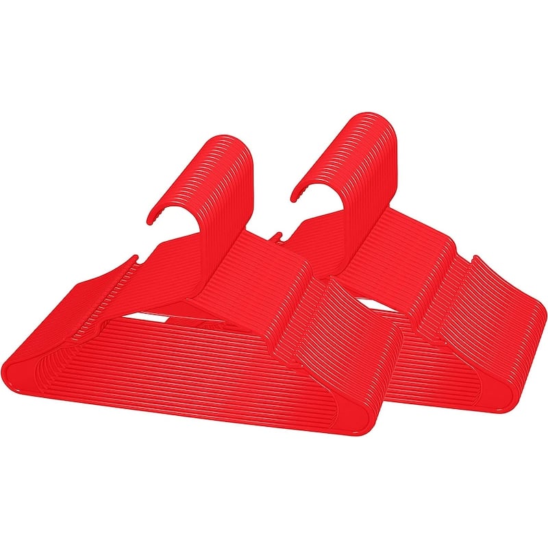 Royale Plastic Hangers For Clothes - Ideal For Everyday Standard Use