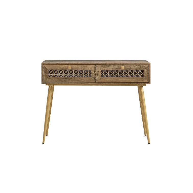 41.9'' Wood 2-Drawer Entryway Console Table