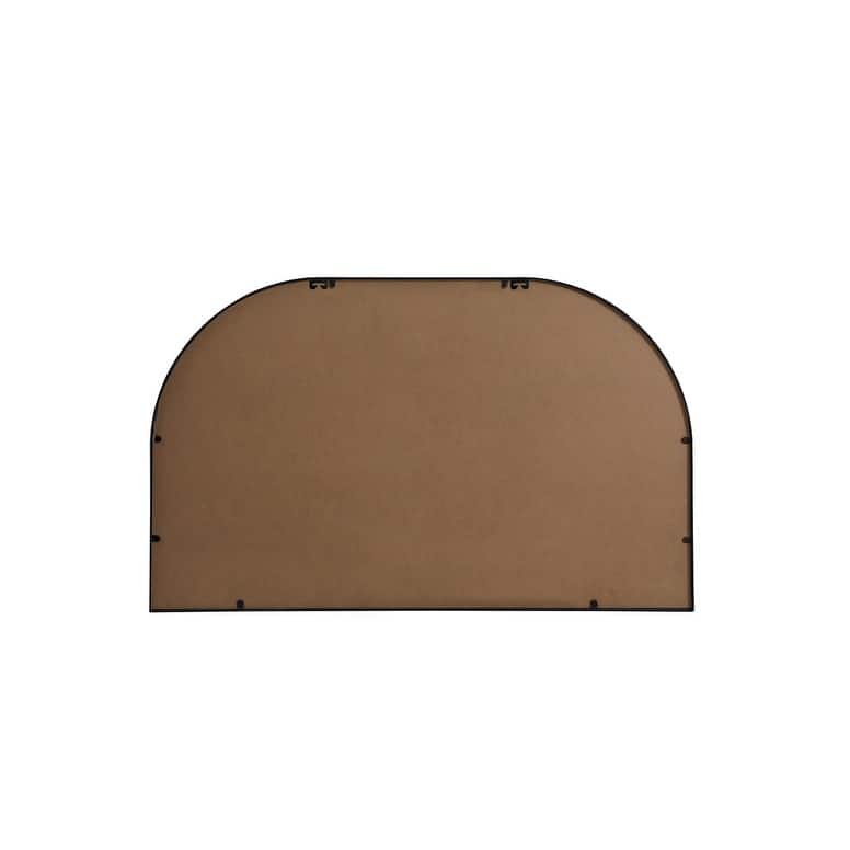 Indigo Home Metal Frame Arch Mirror 39x24 Inch