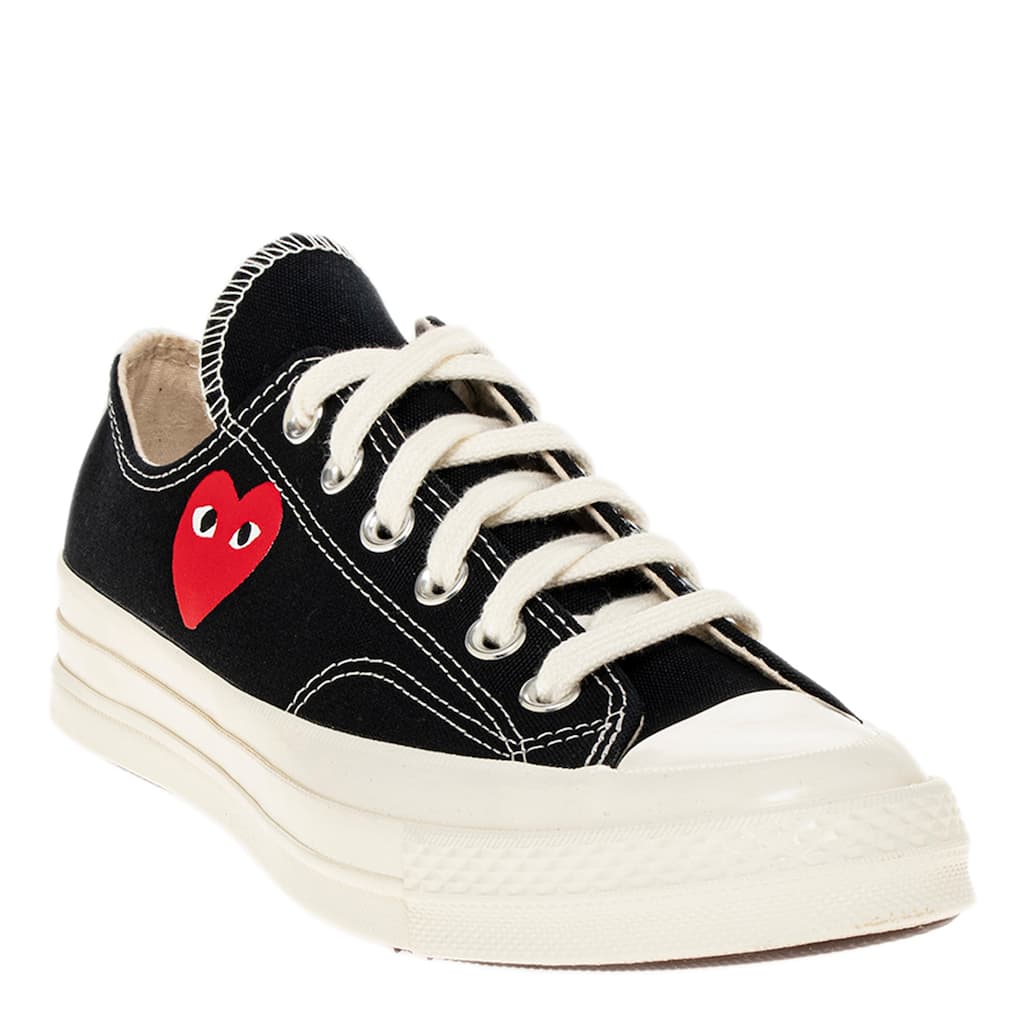 Converse X Comme Des Garcon PLAY Chuck 70 Low Top Sneakers