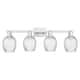 Option Brushed Satin Nickel / Clear Spiral Fluted