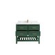 preview thumbnail 6 of 128, Willow Collections 42 x 22 Parker Single Bowl Sink Bathroom Vanity with 2 in Quartz