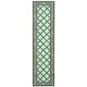 preview thumbnail 83 of 105, SAFAVIEH Handmade Chelsea Kimber Trellis French Country Wool Rug 2'6" x 10' Runner - Blue/Brown - Runner
