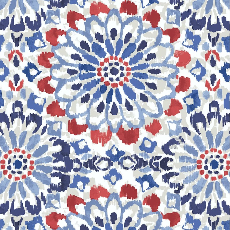 ARDEN Clark Blue Outdoor Cushion Set - 24 W x 24 D in.