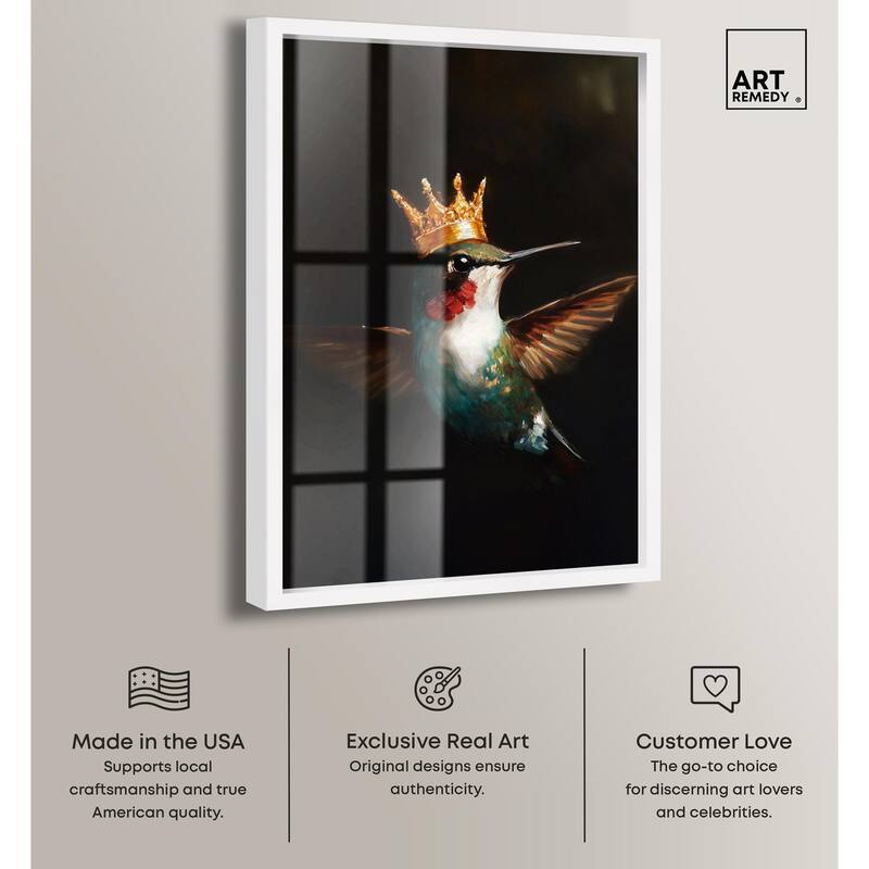 Royal Bird I Shadowbox by Art Remedy
