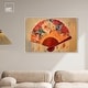 preview thumbnail 33 of 60, Spaniard Fan Canvas Glam Livingroom Wall Art by Art Remedy