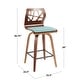 preview thumbnail 17 of 15, Carson Carrington Sala Mid-century Modern Counter Stools (Set of 2)