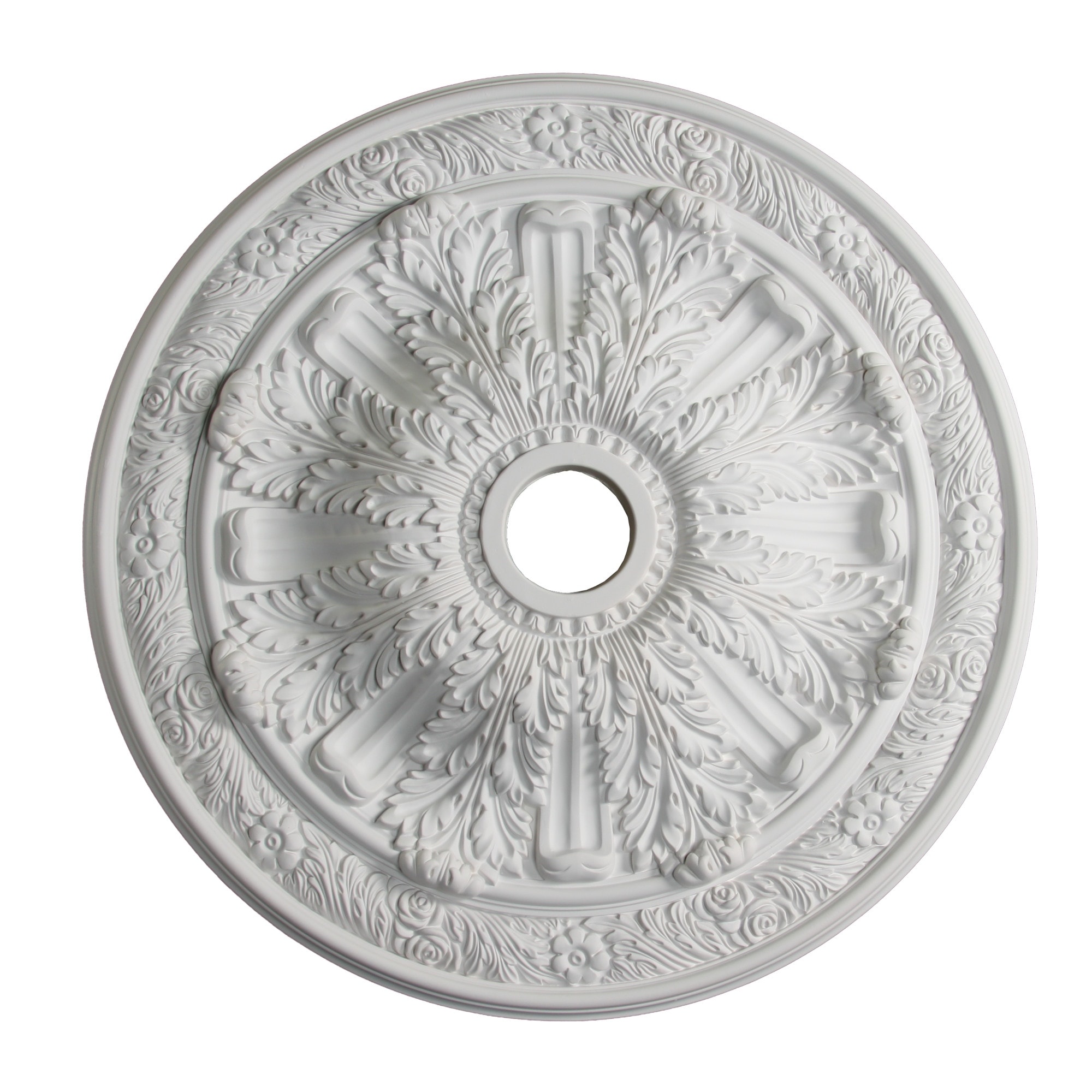 30-inch Floral Acanthus Ceiling Medallion