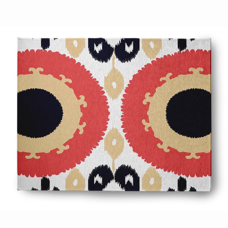 Boho Soft Chenille Rug - 8' x 10' - Orange