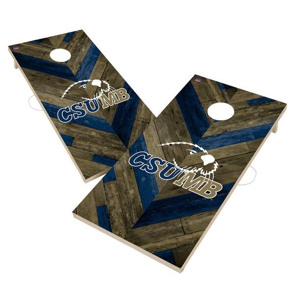 slide 2 of 6, Cal State Monterey Bay Otters Cornhole Board Set 16 Years and Up