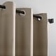 preview thumbnail 75 of 105, Sun Zero Cyrus Thermal Total Blackout Grommet Curtain Panel, Single Panel