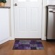preview thumbnail 46 of 67, Machine Washable Indoor/ Outdoor Chantille Vintage Oriental Rug Eggplant - 1'8" x 2'6"