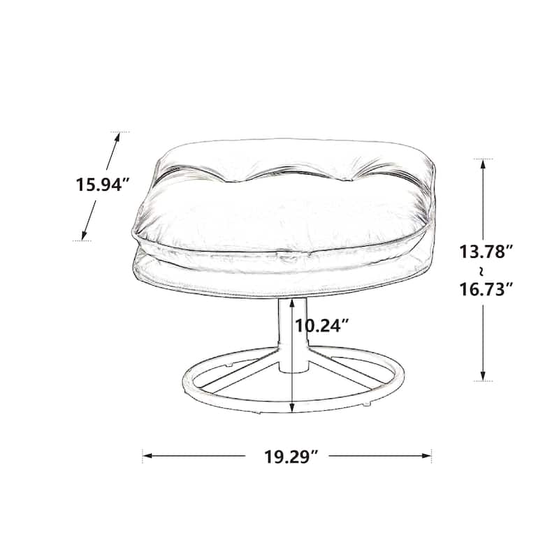 Accent chair TV Chair Living room Chair with Ottoman Bed Bath
