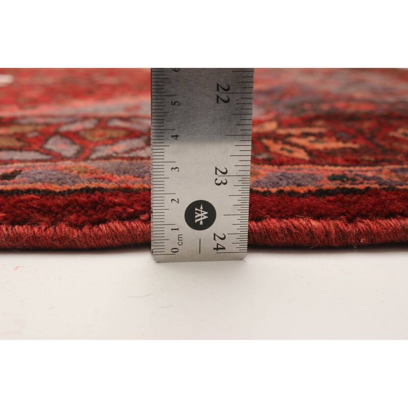 ECARPETGALLERY Hand-knotted Anadol Red Wool Rug - 3'7 x 9'7