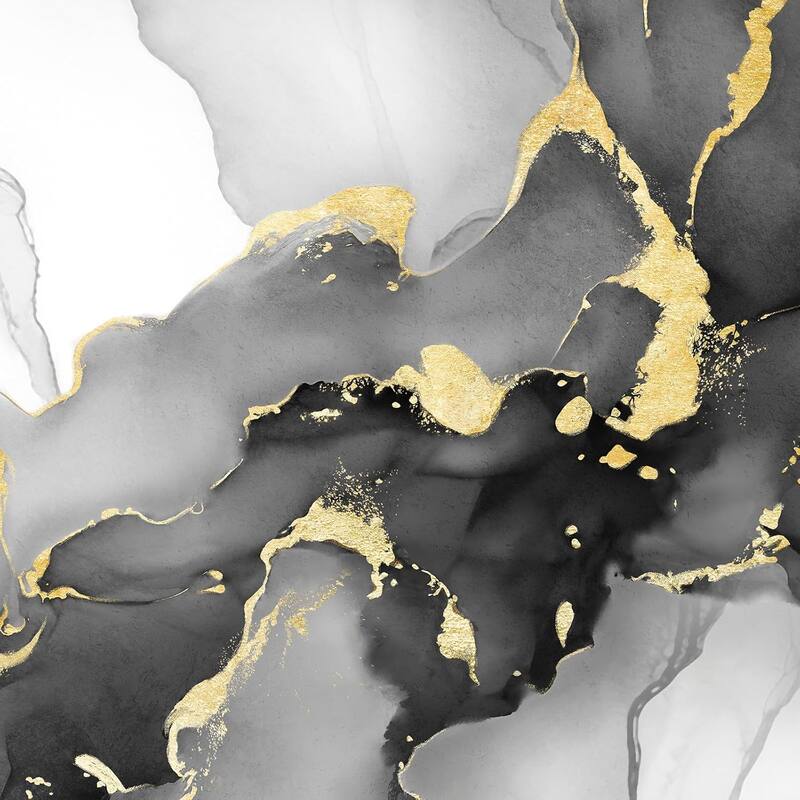 Framed Black and White Abstract Wall Art