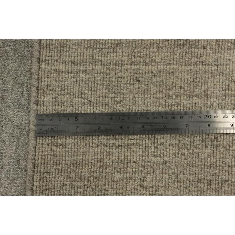 Hand Knotted Oriental 100% Wool Carpet Tribal Animal Pictorial Greys & Charcoal Gabbeh Area Rug - 5' 11'' X 3' 11''