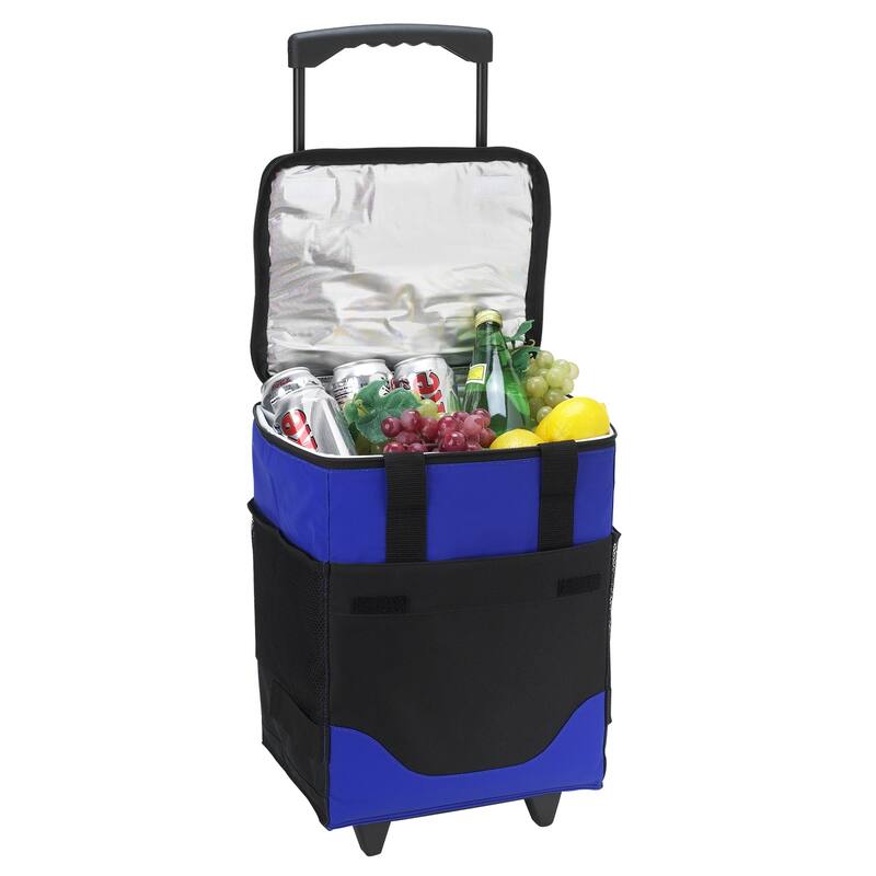Picnic at Ascot 32 Can Collapsible Rolling Insulated Picnic Bag