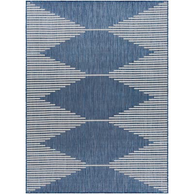 Niecy Indoor/ Outdoor Mod Diamond Area Rug