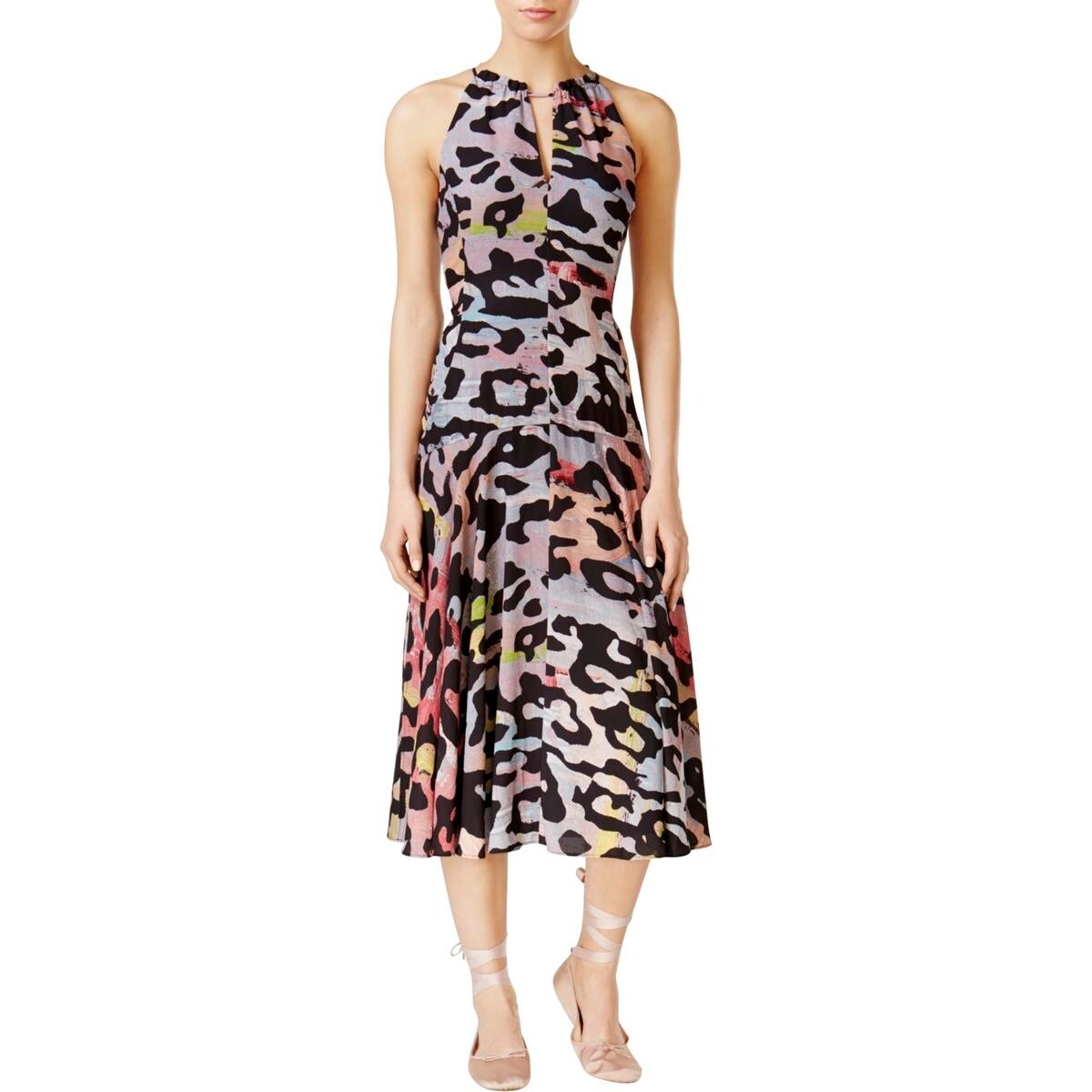 rachel roy animal print dress