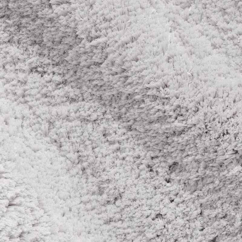 Becky Cameron Ultra Soft Plush 24"x 17" Bath Mat - 24" x 17" - Light Gray