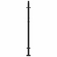 preview thumbnail 45 of 53, vidaXL Garden Gate Black 39.4x49.2" Steel Trace Design