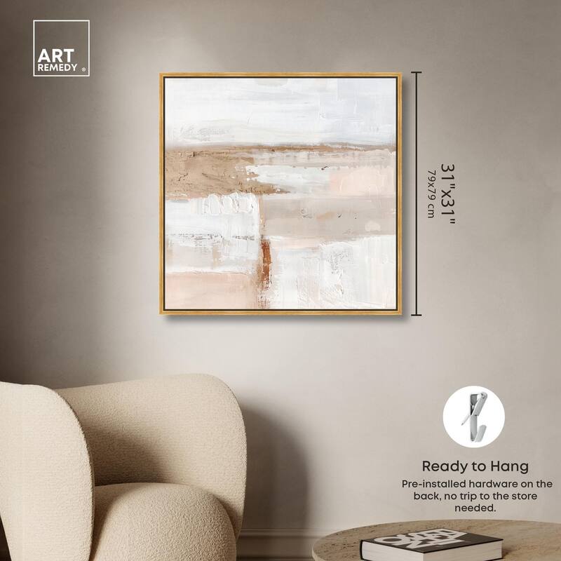Sediment Planes III Canvas by Art Remedy
