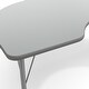 preview thumbnail 29 of 46, Mobile 48''W x 72''L Kidney Thermal Laminate Activity Table - Adj. Short Legs