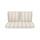 preview thumbnail 147 of 163, Haven Way Universal Outdoor Deep Seat Loveseat Cushion Set