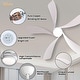 preview thumbnail 17 of 118, Sofucor 45/52 Inch Ceiling Fan with Remote & Lights Quiet DC Motor 5 Blade High CFM Modern Fan