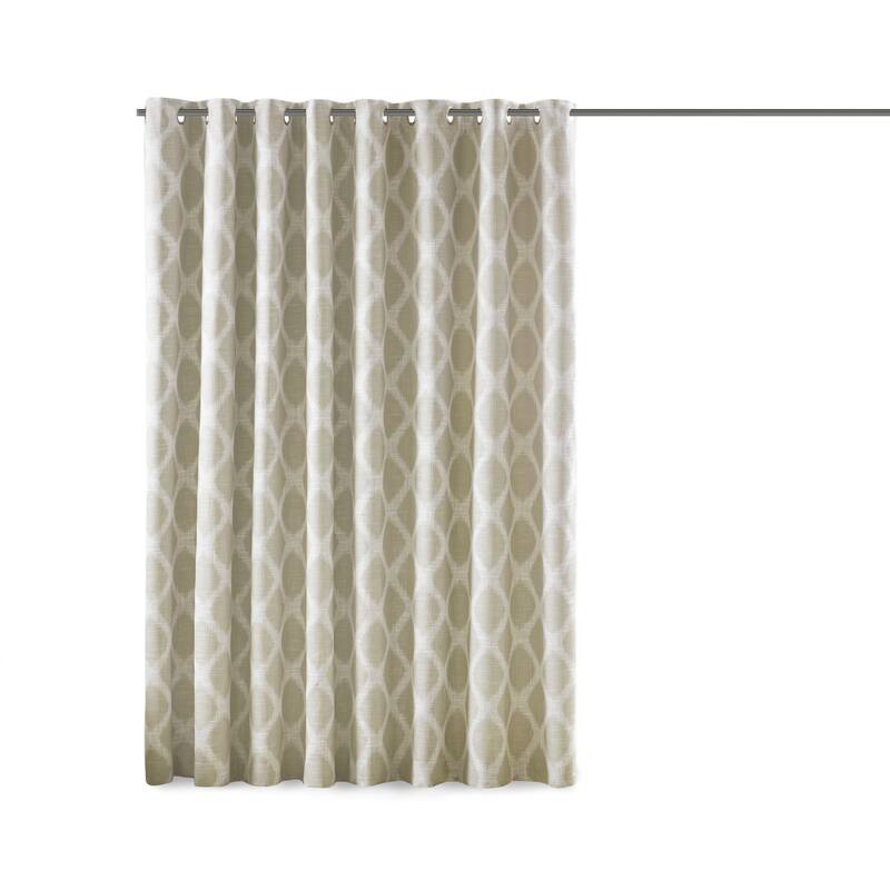 SunSmart Kagen Printed Ikat Blackout Patio Curtain