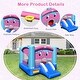 preview thumbnail 5 of 7, Gymax Inflatable Bounce House 3-in-1 Elephant Theme Inflatable Castle