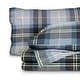 preview thumbnail 88 of 99, Bare Home Cotton Flannel Sheet Set - Velvety Soft Heavyweight Full - Symphony Plaid - Blue