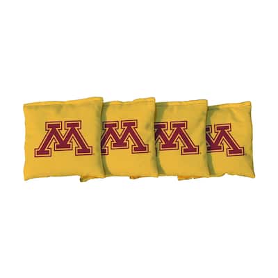 Minnesota Golden Gophers Yellow Cornhole Bags