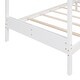 preview thumbnail 19 of 65, Wood Playhouse Bed wSemi-enclosed Roof, Headboard, Footboard Storage